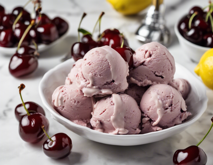 Indulge in the Decadent Flavor of Platinum Lemon Cherry Gelato